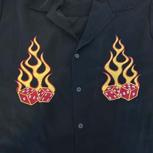 Vintage Saphire Lounge Shirt - Picture 2 of 7